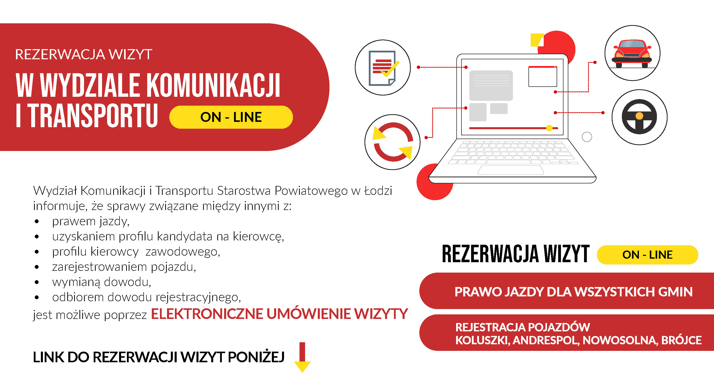 Umawianie wizyt on-line w